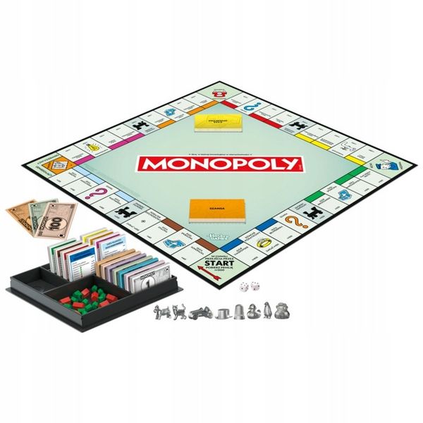Gra Monopoly Classic Refresh Polska Wersja Hasbro G0009 zdjęcie 4