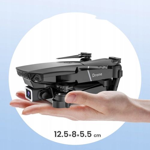 RC DRON Z KAMERĄ DRON 4K PODWÓJNY APARAT WIFI UTRZYMYWANIE WYSOKOŚCI 2.4GHZ na Arena.pl