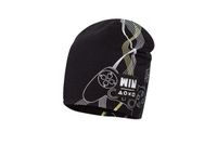 Broel KLEMENS czapka podwójna dla chłopca czarna 50-52