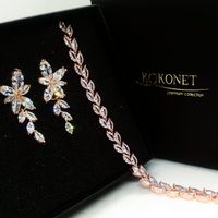 Komplet ślubny FLORES rose + ROSANA rose