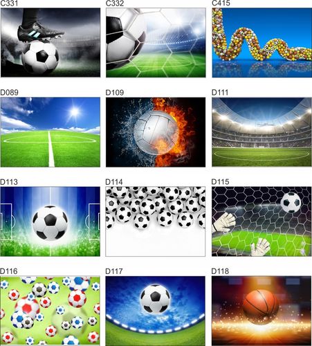 Fototapeta 3D dla dzieci stadion piłka 260x200 FLI na Arena.pl