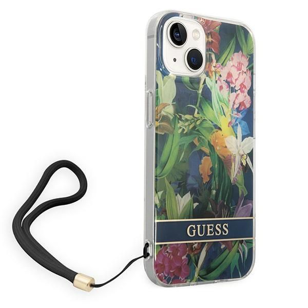 Etui Guess do iPhone 15, iPhone 14, iPhone 13, Niebieski zdjęcie 3