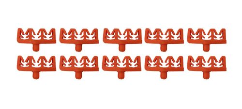 10x MOC-02 Mocowanie przewodów hamulcowych - podwójne na Arena.pl