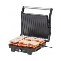 ADLER GRILL ELEKTRYCZNY OPIEKACZ PANINI ROZKŁADANY 29x24cm XXL 2800W AD3051