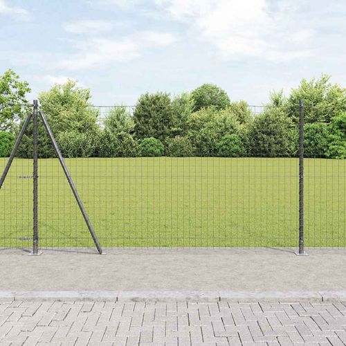 Słupek ogrodzeniowy. 52 pcs Srebrny 3.2 x 3.2 x 140 cm Stal na Arena.pl
