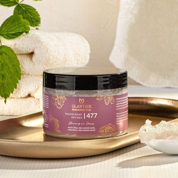 Glantier 477 peeling solny do ciała 300g zdjęcie 3