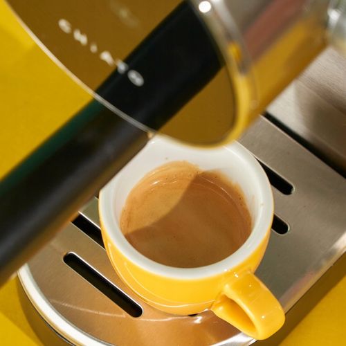 Kolbowy ekspres ciśnieniowy CHiATO Luna Style 1360 W srebrny/szary na Arena.pl