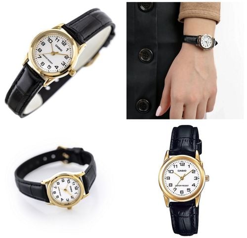 ZEGAREK DAMSKI CASIO LTP-V001L cyfry skórzany + BOX +GRAWER na Arena.pl