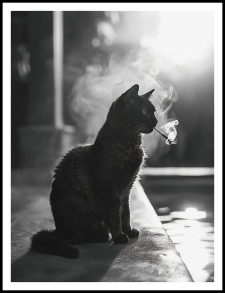 Plakat 75x100cm Kocia Przerwa zdjęcie 3