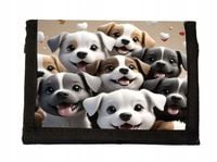 Portfel na Rzep Pieski Sweet Dogs materiałowy portfel