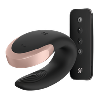 wibrator dla par satisfyer double love black