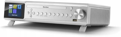 Radio Podszafkowe sieciowe DAB+, FM Karcher RA 2060D-S Srebrny na Arena.pl