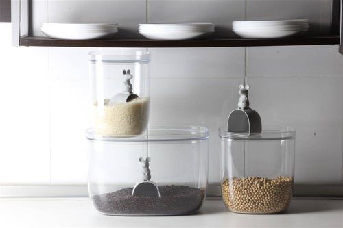 Pojemnik do przechowywania Lucky Mouse szary 3,5L 10326-GY na Arena.pl