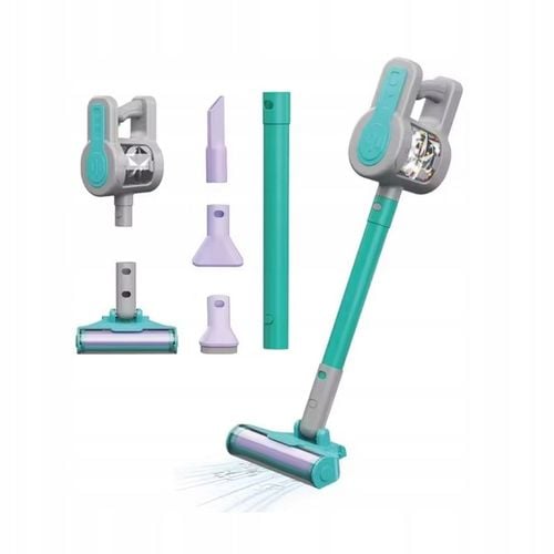 ODKURZACZ PIONOWY DLA DZIECI RĘCZNY ZABAWKA 3 KOŃCÓWKI INTERAKTYWNY DZWIĘK na Arena.pl