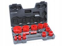 OTWORNICE BI-METAL 17 SZT. /walizka plastikowa/