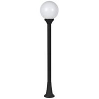 LAMPA OGRODOWA STOJĄCA 100CM CZARNA KULA