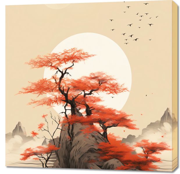 Obraz 90x90cm Szepty Wiatru zdjęcie 1