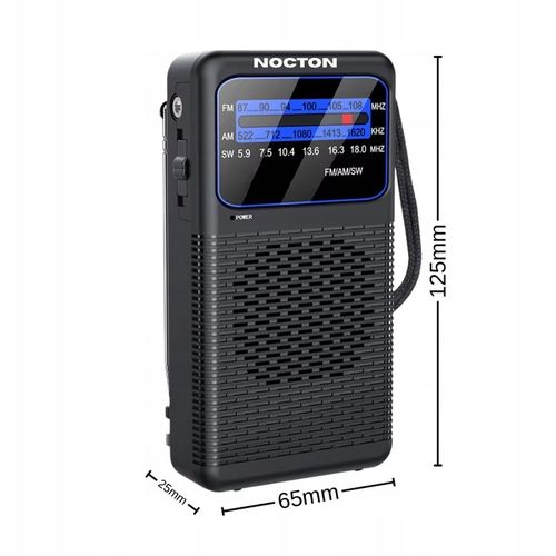 RADIO NA BATERIE MINI FM AM SW LATARKA TURYSTYCZNE KIESZONKOWE na Arena.pl