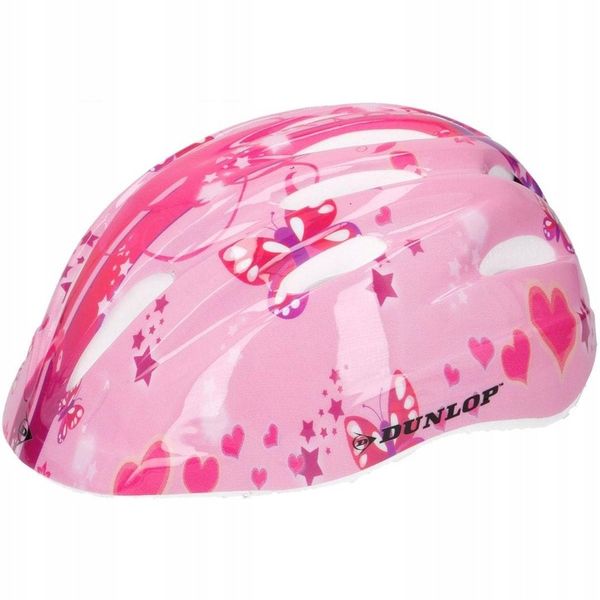 KASK ROWEROWY DZIECIĘCY REGULOWANY DUNLOP R. (48-52CM ) - PINK zdjęcie 7