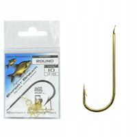 Haczyk Haczyki KAMIKAZE ROUND Nr 10 (10szt) ZŁOTE