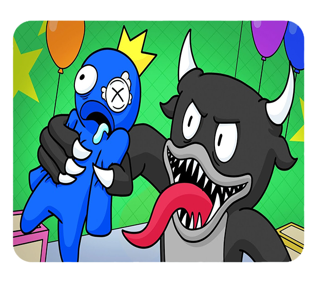 Podkładka pod myszkę Rainbow Friends zdjęcie 1