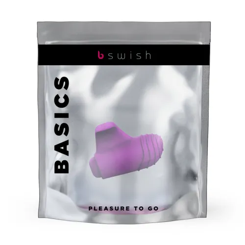 b swish bteased basic orchid - stymulator palcowy, 5 trybow, silikon na Arena.pl