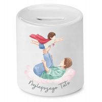 Skarbonka Dla Taty Najlepszego Tato Prezent Z Nadrukiem Ze Zdjęciem