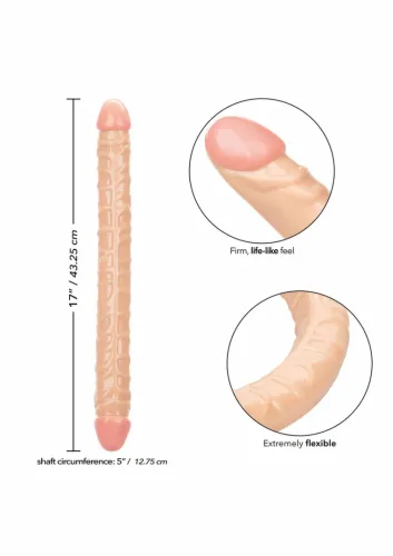 calexotics size queen double dong 17 inch - podwojny model na Arena.pl