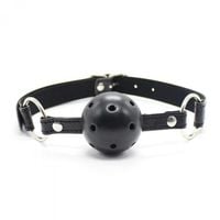knebel breathable ball gag (nero)