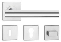 KLAMKA DRZWIOWA ELEKTRA NIERDZEWNA KOMPLET ROZET