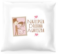 Poduszka personalizowana -  Podziękowania dla druhny #05