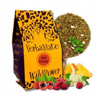 Yerba Mate WILD ENERGY 400g WildPower ananas guarana żeń-szeń malina
