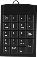 Klawiatura Numeryczna USB Richer-R Przenośna Do Laptopa PC Czarna