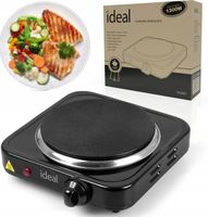 KUCHENKA ELEKTRYCZNA JEDNOPALNIKOWA PŁYTA GRZEWCZA PRĄD TURYSTYCZNA 1300W