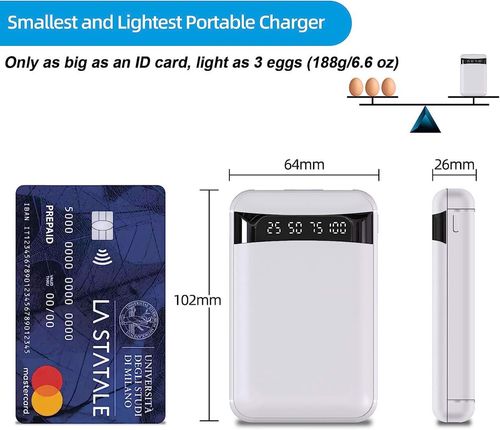 POWERBANK 10 000 mAh JVGoal DWA WEJŚCIA USB USB-C na Arena.pl
