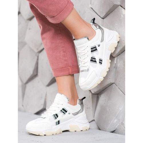 Białe Sneakersy Sport r.37 na Arena.pl