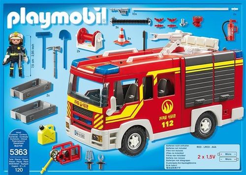 Playmobil - samochód strażacki 5363 na Arena.pl