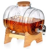 Słój do napojów z kranikiem i stojakiem 5 l