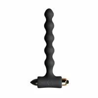 rocks-off petite sensations pearls black - koraliki z 7 trybami