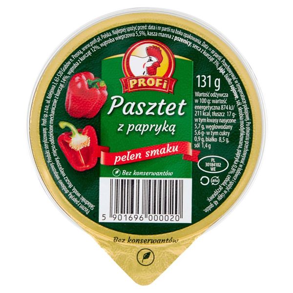 Profi Pasztet z papryką 131 g zdjęcie 1