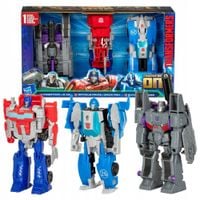 TRANSFORMERS ONE ZESTAW AUTO ROBOT MEGATRON OPTIMUS PRIME AUTOBOT MIRAGE