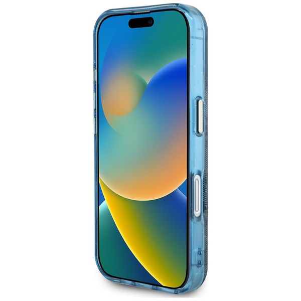 Etui Guess do iPhone 16, Niebieski, MagSafe zdjęcie 5