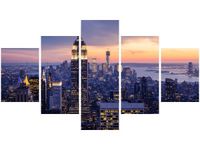 OBRAZ PANORAMA MIASTA NOWY JORK