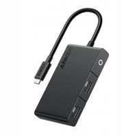 Hub USB Anker 332 USB-C Single Display 5w1 4K HDMI czarny