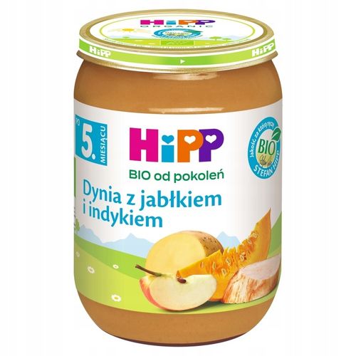 HiPP BIO Zestaw OBIADKÓW po 5 miesiącu MIX SMAKÓW 6x190g na Arena.pl
