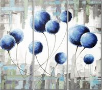 90CM 80 OBRAZ 3 ELEM ABSTRAKCYJNE DMUCHAWCE ŚCIENNY