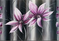 100 70CM OBRAZ PŁÓTNO ZGRANY DUET PŁÓTNO RAMA