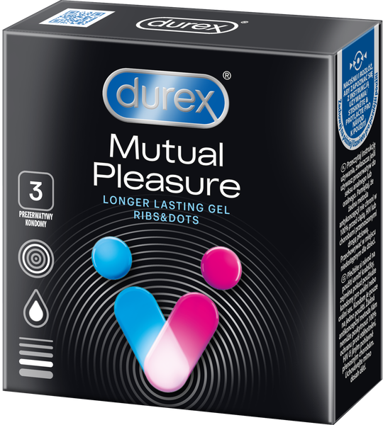 Durex Mutual Pleasure 3Szt. zdjęcie 1