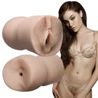 doc johnson sasha grey double ended model ultraskyn, dwustronny, cielisty