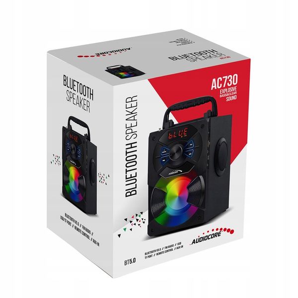 GŁOŚNIK BEZPRZEWODOWY BLUETOOTH PRZENOŚNY USB AUX zdjęcie 7